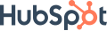HubSpot logo in navy and orange colors