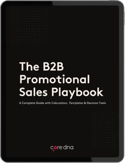 Cover of The B2B Promotional Sales Playbook by Core DNA