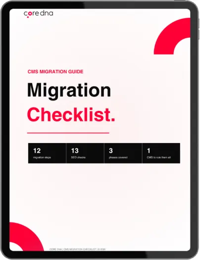 Form 101 - CMS Migration Checklist
