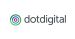Dotdigital logo with colorful circular design on white background