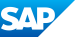 SAP logo with blue gradient background